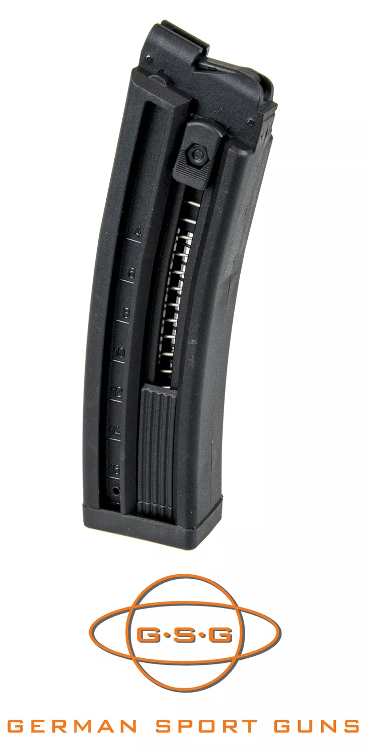 .22 LR German Sport Guns GSG-16 Magazine: Holds 10 Rounds
